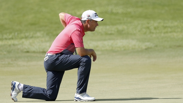 The three-time major winner is still well placed