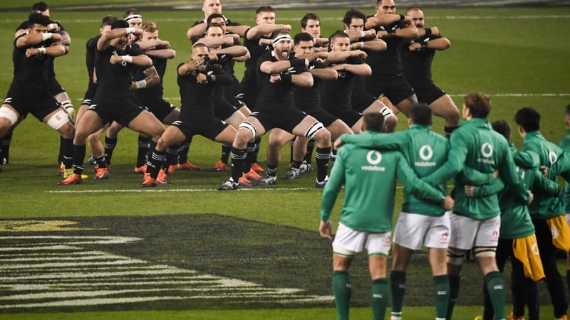 Ireland have won 6% of their Test matches against New Zealand