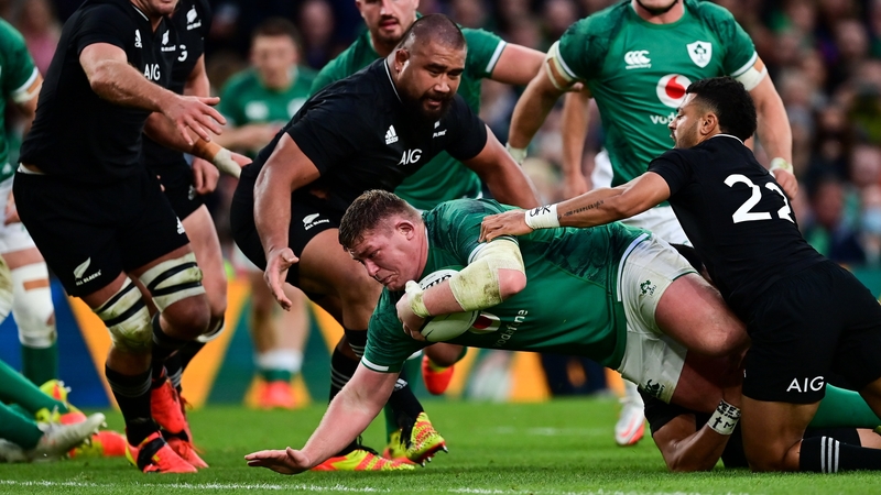 Furlong in action against New Zealand