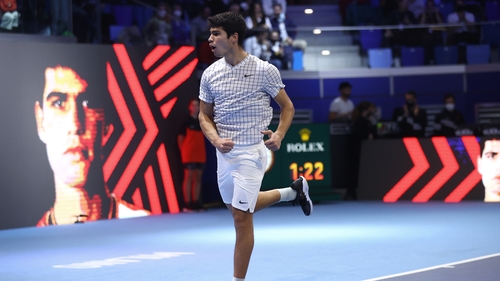 The Spaniard remarked on an "amazing" moment after his win