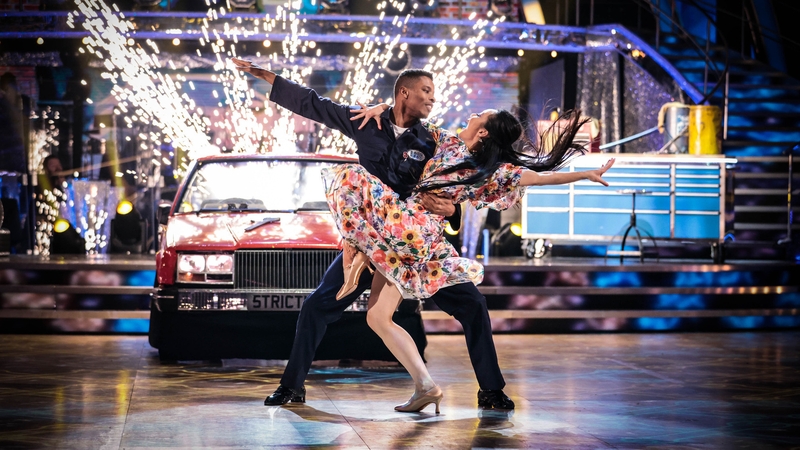 Rhys Stephenson and Nancy Xu top the Strictly leaderboard