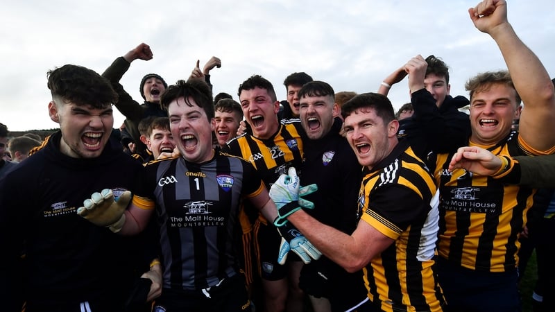 Mountbellew-Moylough players celebrate