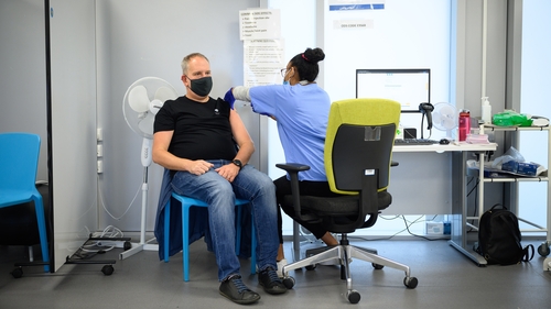 The Minister for Health extended the rollout of boosters on Tuesday