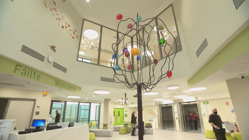 The new purpose-built three-storey building is adjacent to the main hospital in Tallaght