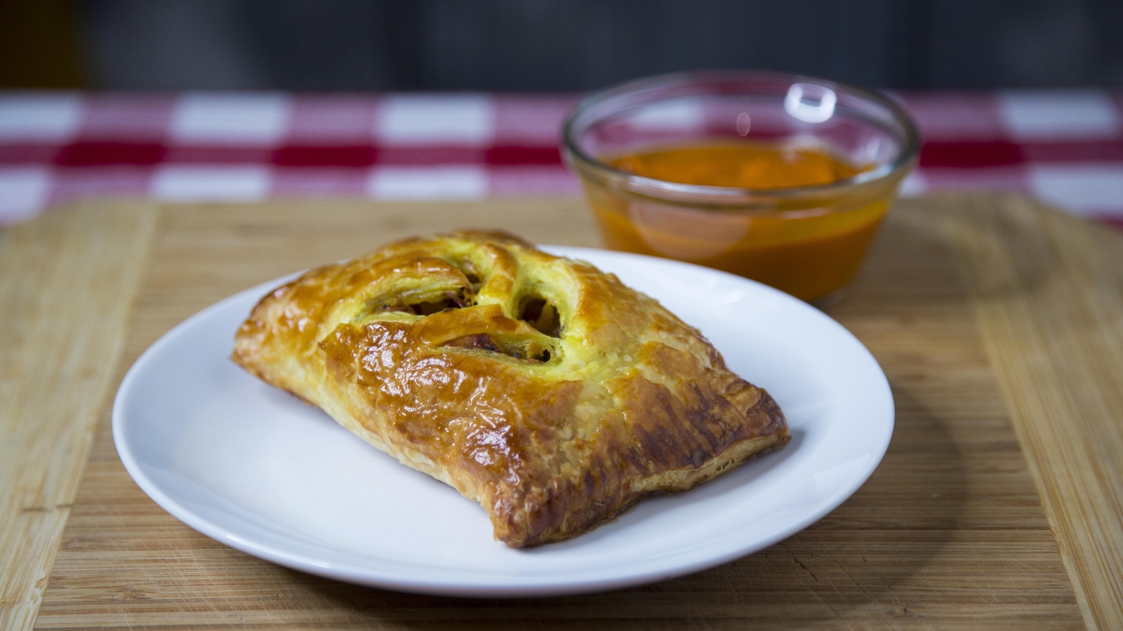 Arun's Indian hand pie with potato & curry: Today