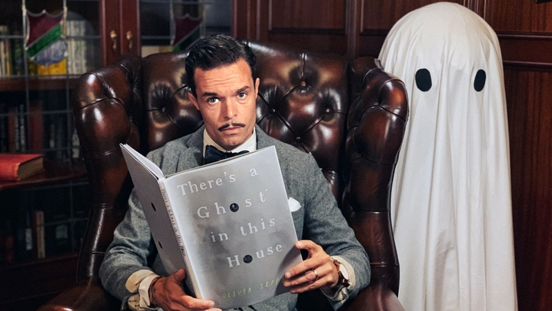 Boo! Oliver Jeffers brings his latest book to this year's WonderFest
