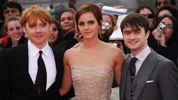 Harry Potter cast Rupert Grint, Emma Watson and Daniel Radcliffe