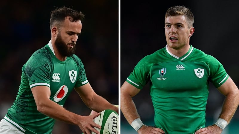 Jamison Gibson-Park (left) has been replaced by his provincial team-mate Luke McGrath (right)