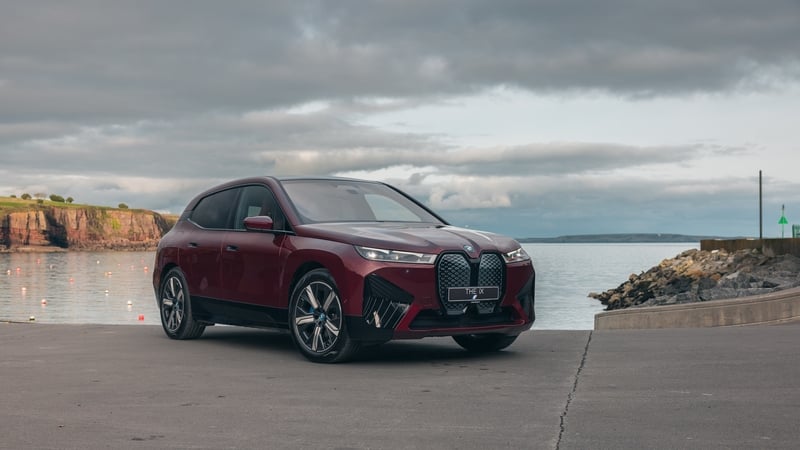 BMW's iX 4 - the company's first electric SUV.