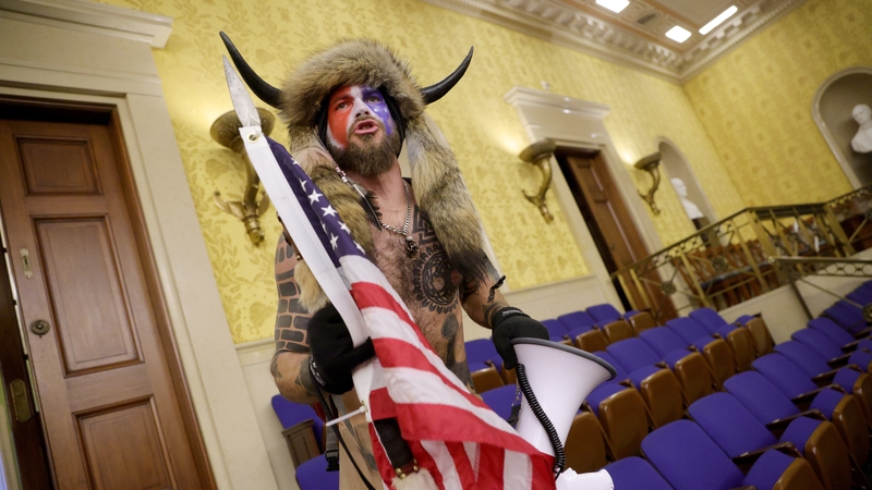 Chansley said he was disappointed former President Trump had not pardoned him