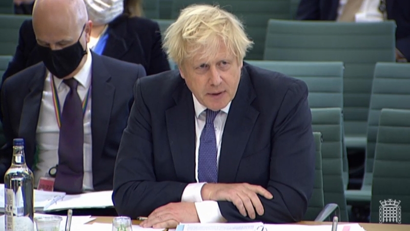 Boris Johnson - at a parliamentary hearing - defended his botched bid to overhaul the standards system