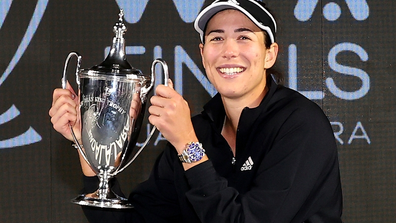 Garbine Muguruza won her tenth career title