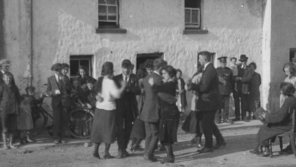 Gault's camera captured people dancing in the street (All images courtesy of IFI/SFSFF)