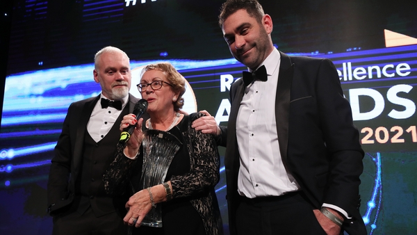 Fergal Doyle, Rachel Doyle and Barry Doyle from Arboretum