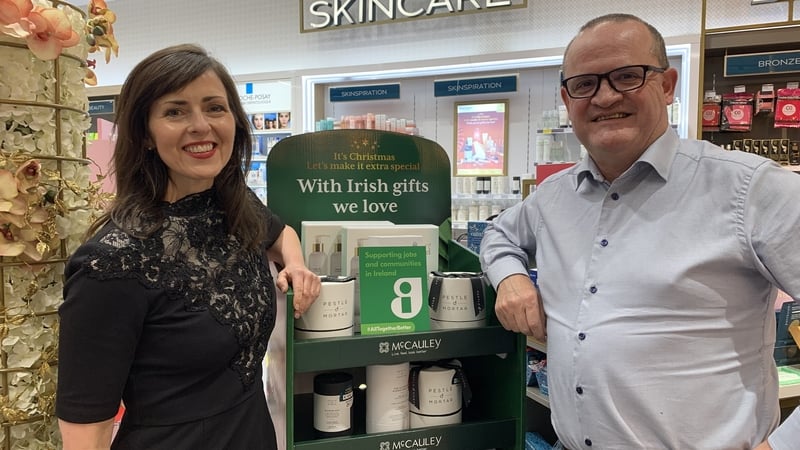 Irish owned retail pharmacy group McCauley has joined the Guaranteed Irish scheme