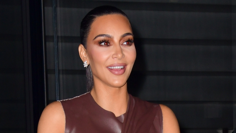 Kim Kardashian (pictured in New York earlier this month) -