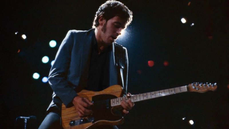 Bruce: part carnival barker and part rock renegade Johnny hero