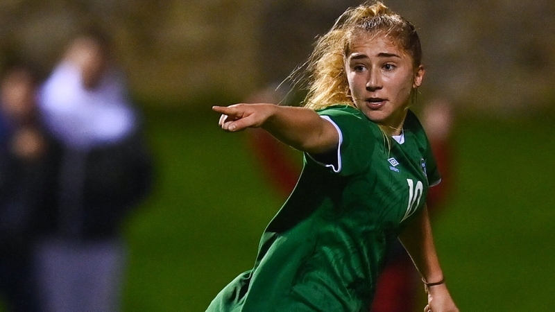 Republic of Ireland striker Ellen Molloy