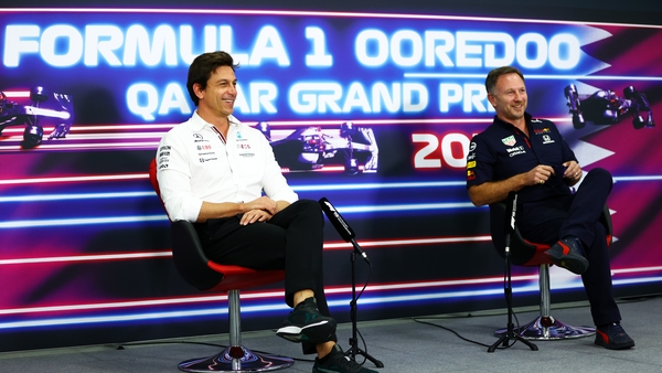 Toto Wolff and Christian Horner