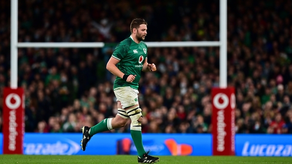 Iain Henderson starts alongside James Ryan in the second row this week