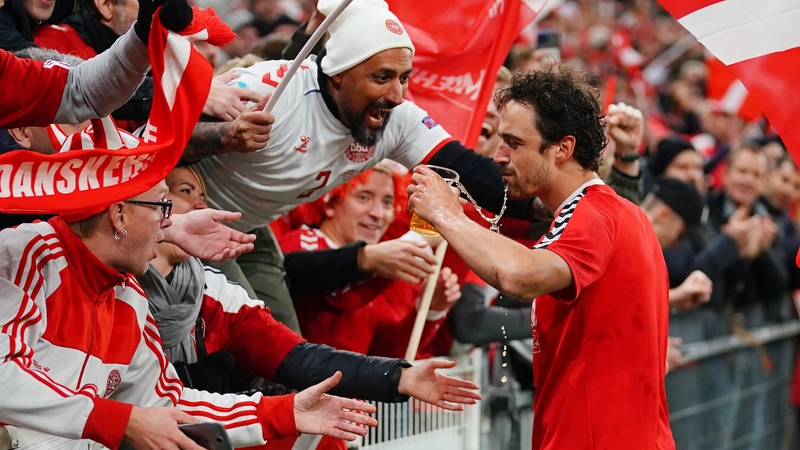 Alcohol will be available at the World Cup in Qatar, but don't expect to see Denmark's Thomas Delaney sharing a pint with fans pitchside