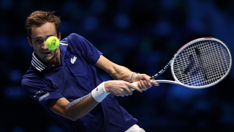 Daniil Medvedev didn't face a single break point on his serve in his win over Casper Ruud