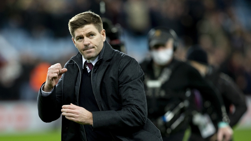 Steven Gerrard's Aston Villa take on Manchester United in the FA Cup