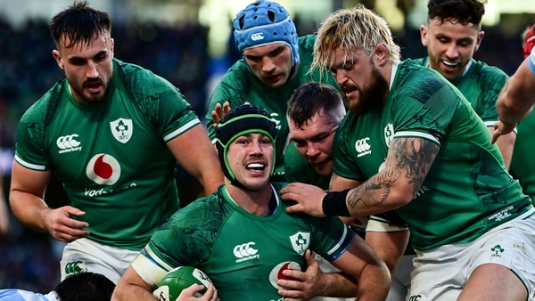 As it happened: Ireland run seven tries past Argentina