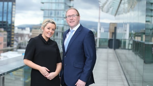 Dawn Walsh of Kernel Capital & Brendan Casey, CEO of Swiftqueue