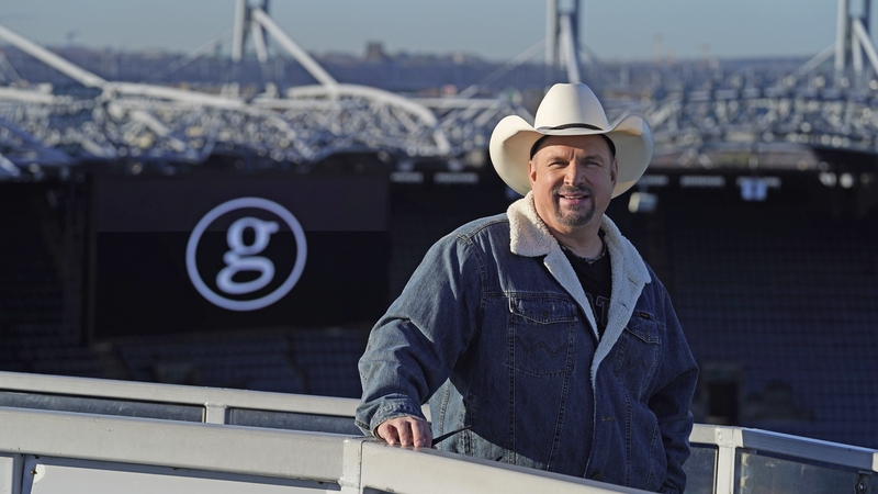 Garth Brooks at Croke Park. Image: PA