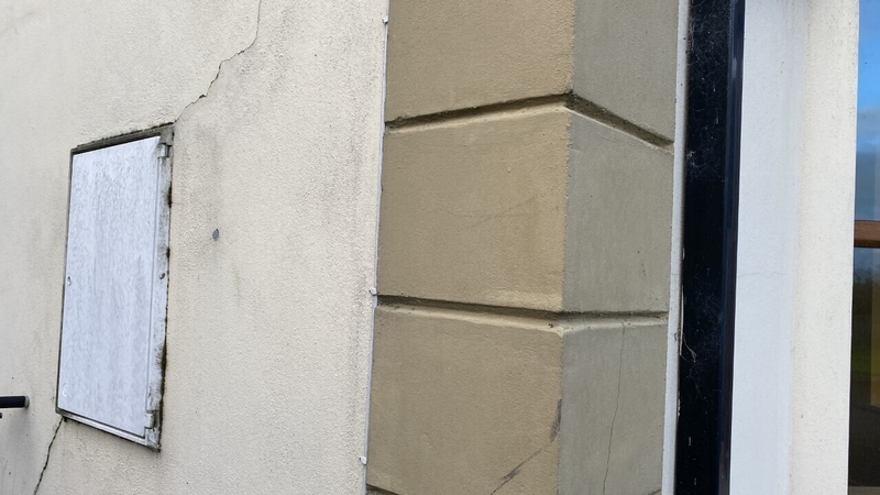 A home affected by defective blocks (file image)