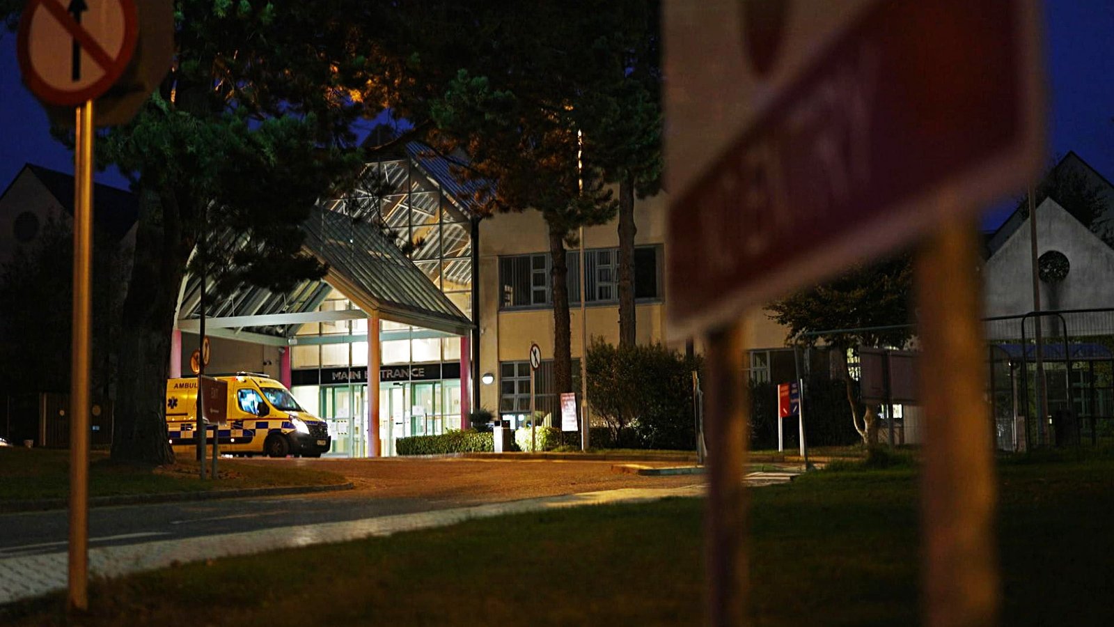 Michael went to the Emergency Department at Naas General Hospital when he suffered stomach pains