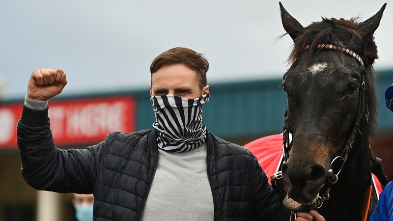 Winning trainer Ronan McNally
