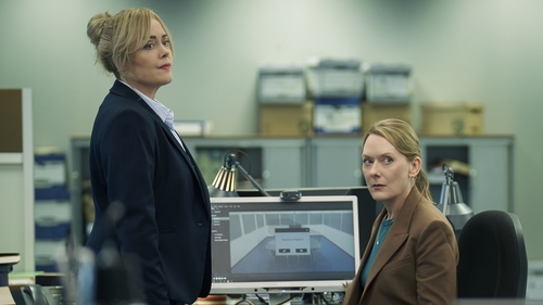 Angeline Ball and Cathy Belton in Hidden Assets