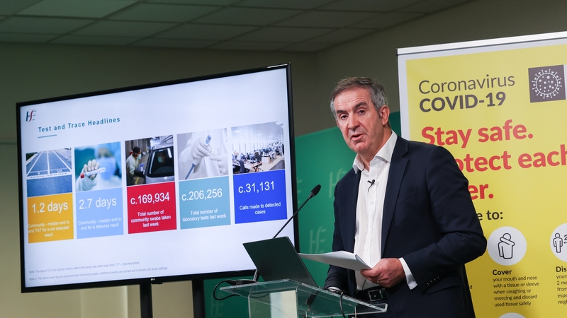 Damien McCallion said the testing and tracing system is under severe pressure