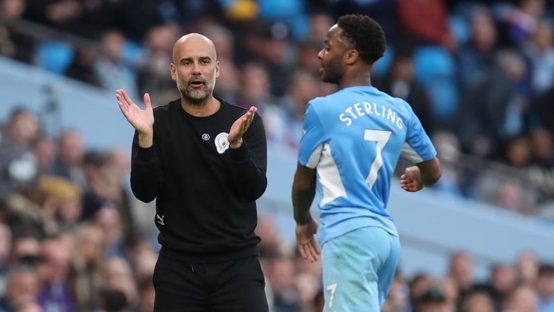 Pep Guardiola is playing down talk of the title race already being over