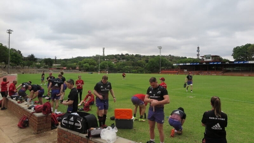All of the Munster touring party returned negative PCR tests (Pic: Munster Rugby)