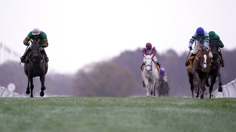 Epatante and Not So Sleepy finished wide apart as they hit the line, but there was nothing between them in the photo finish