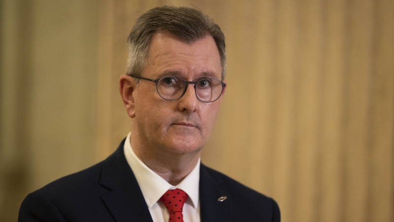 Jeffrey Donaldson said he received his booster two weeks ago