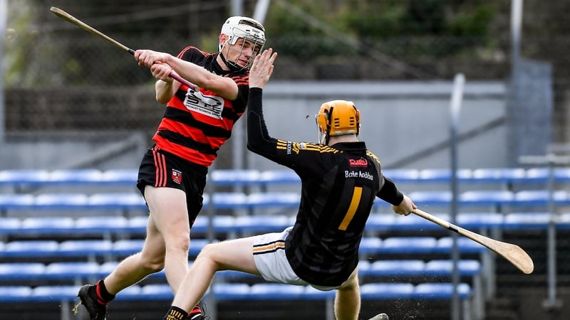 Mikey Mahony scoring Ballygunner's opening goal