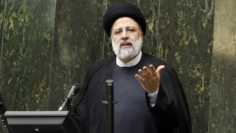 Iranian President Ebrahim Raisi