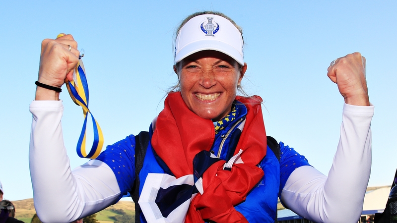 Suzann Pettersen retired from playing immediately after the 2019 Solheim Cup victory