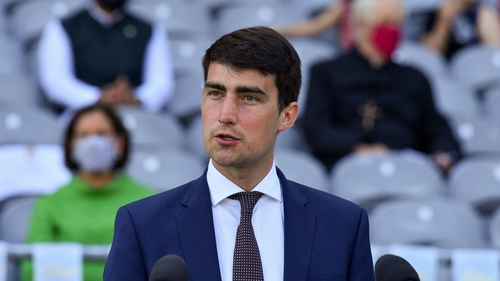Sports Minister Jack Chambers launched the Sports Action Plan to cover the period of 2021-23 on Monday