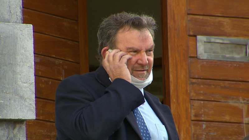 Frank Roche had denied assaulting his brother David and his nephew Colm in January 2020 (file image)