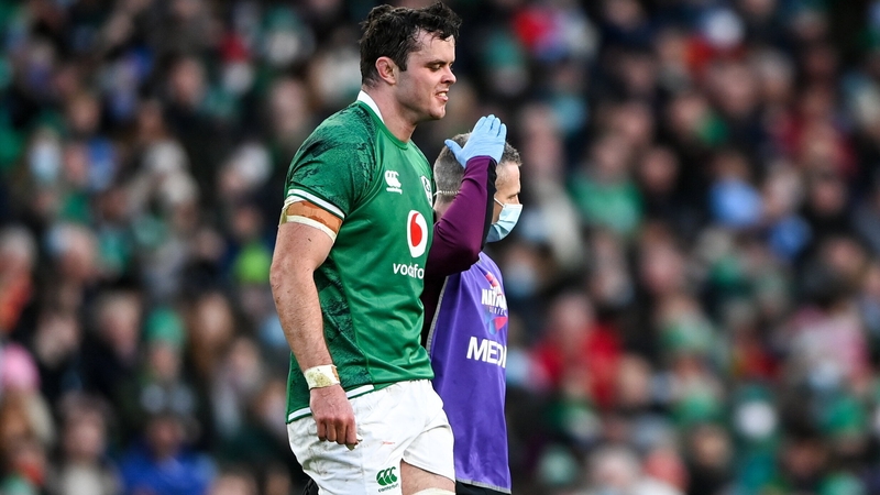 James Ryan captained Ireland against Argentina