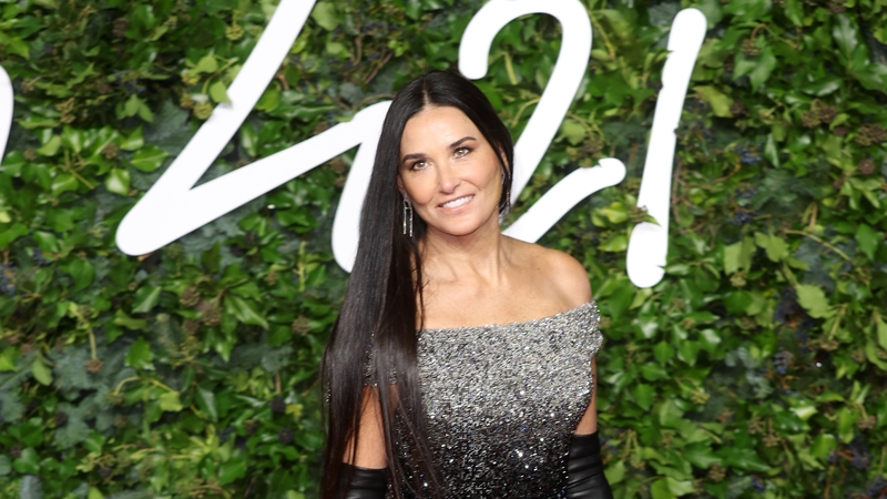 Demi Moore said she's learned to "take in the joy and the love" for who Willis is now