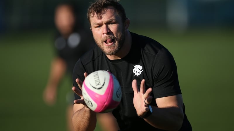 Duane Vermeulen training with the Baa-baas last week