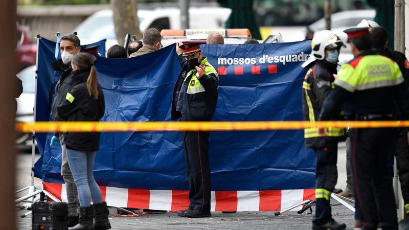 A number of people were squatting in the building when the fire broke out