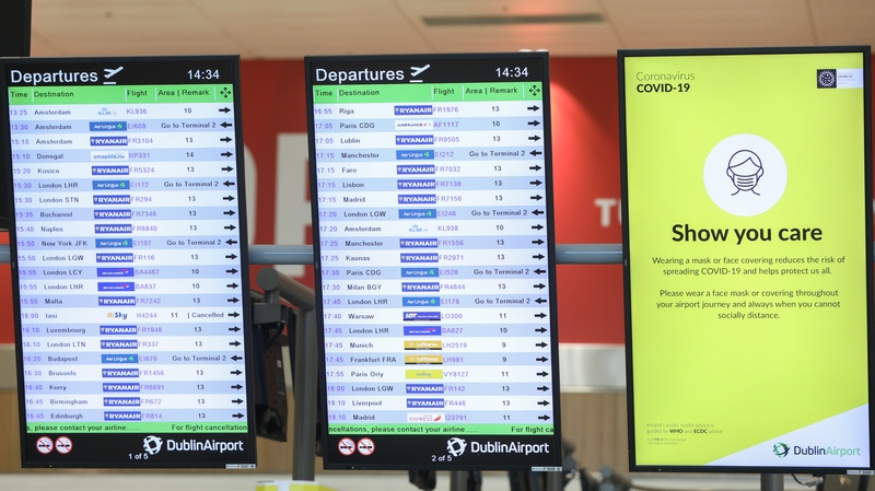 Under new Covid travel requirements air and sea passengers arriving into Ireland require PCR and antigen testing