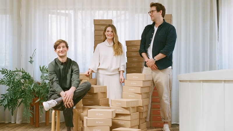 &Open was founded by Jonathan Legge, Ciara Flood and Mark Legge